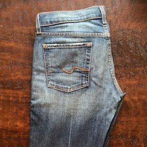 7 for all mankind bootcut jeans sz 30